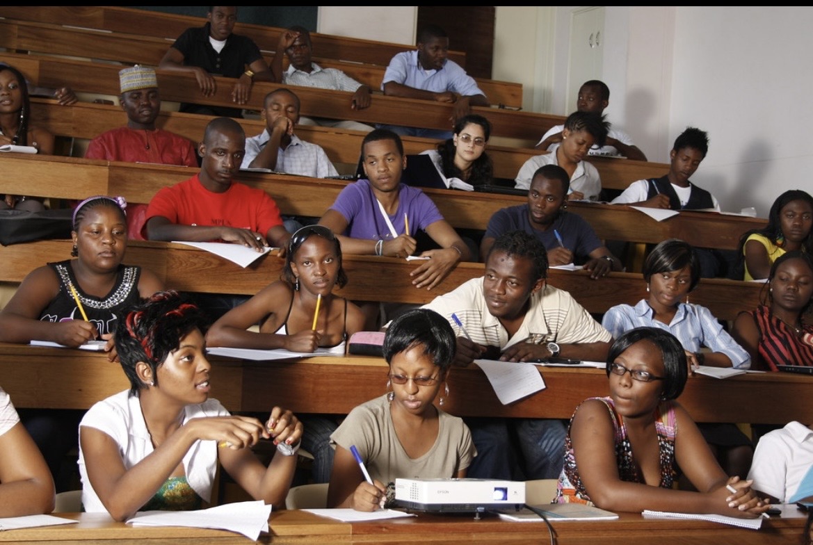 Students in lecture hall